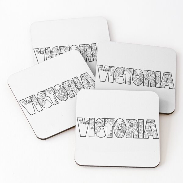 Item preview, Victoria BC Street Map designed and sold by thestreetslocal.
