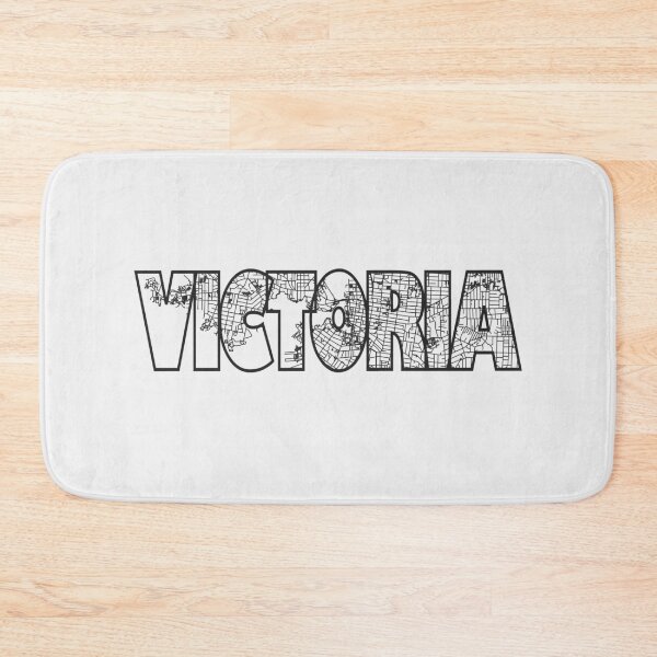 Item preview, Victoria BC Street Map designed and sold by thestreetslocal.