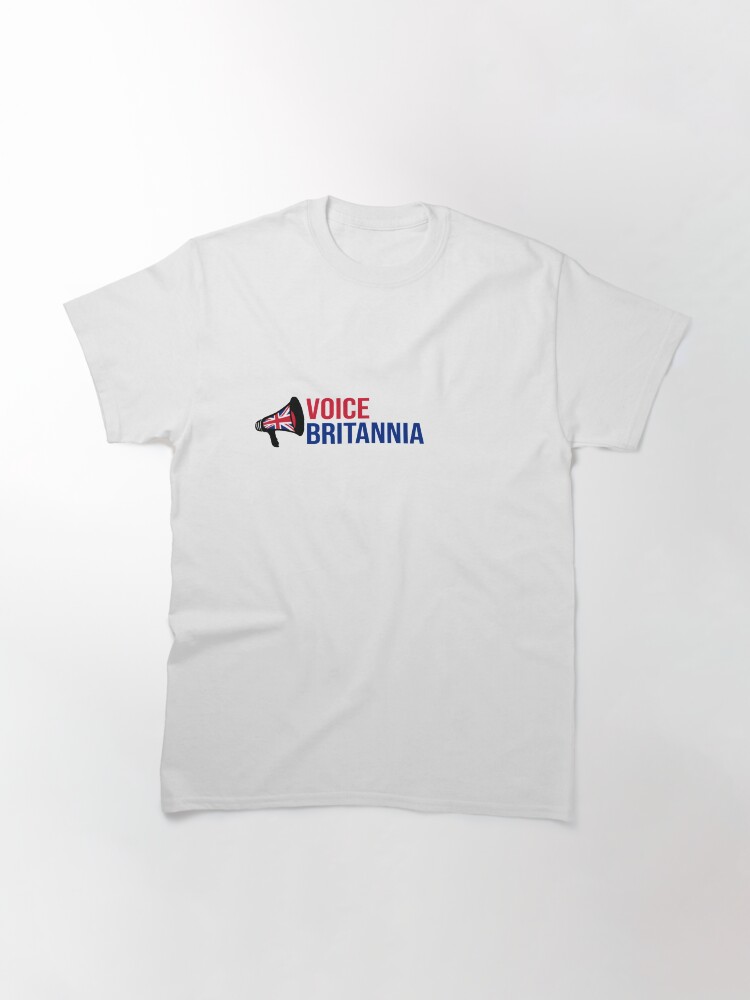 Alternate view of Voice Britannia - The T-shirt Classic T-Shirt