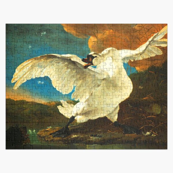 THREATENED SWAN Jigsaw Puzzle