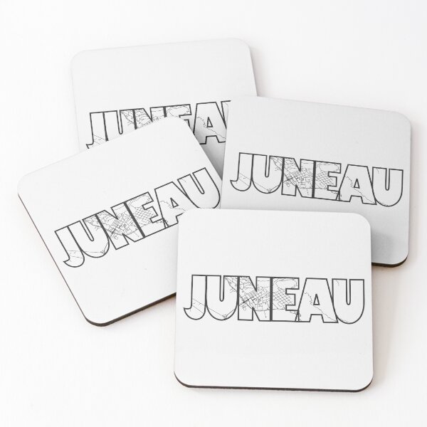 Item preview, Juneau Alaska Street Map designed and sold by thestreetslocal.