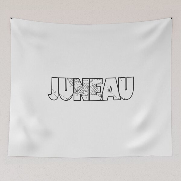 Item preview, Juneau Alaska Street Map designed and sold by thestreetslocal.