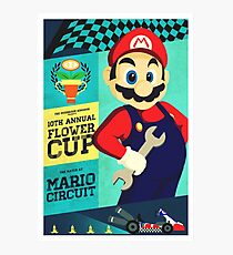 Mario Kart Race Photographic Print
