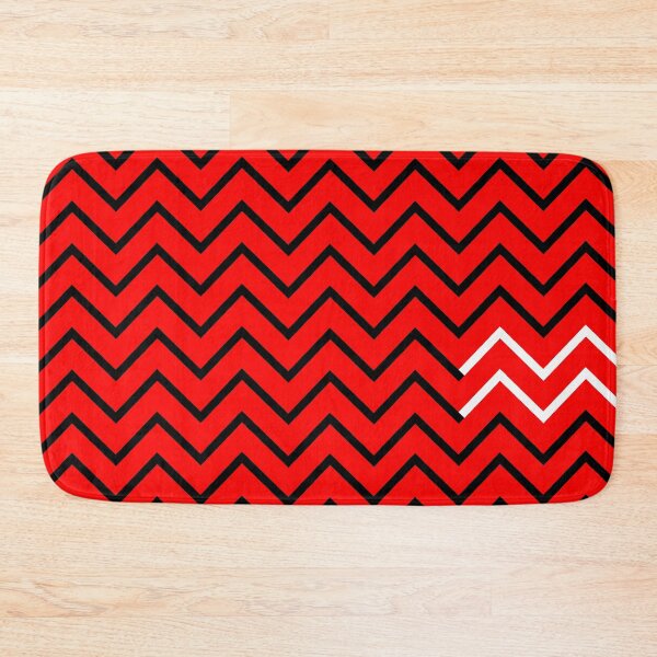 Item preview, SPOT THE ODD ZIG ZAG (RED) designed and sold by ODD-ONE.