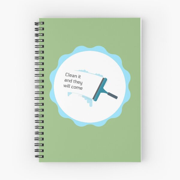 Item preview, Clean It And They Will Come Window Washing Squeegee Fun designed and sold by SavvyCleaner.