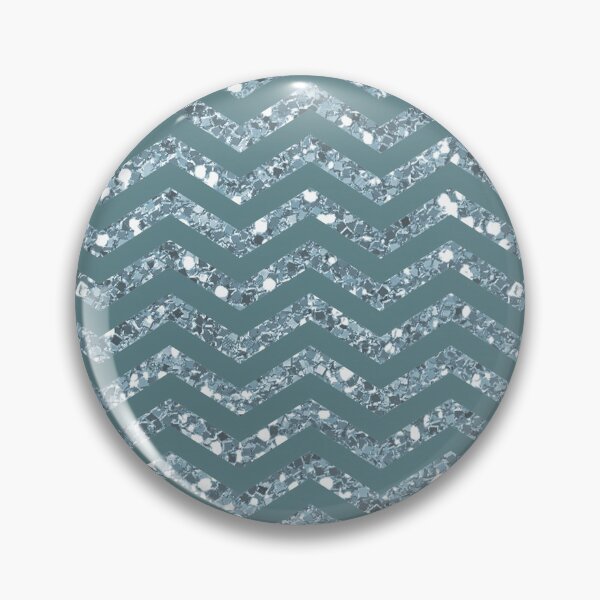 Item preview, Gentle sky blue teal glitter geo designed and sold by peggieprints.