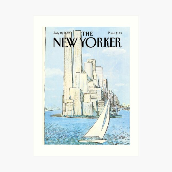 The New Yorker - 19 July 1982 Art Print
