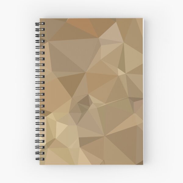 Item preview, Burlywood Brown Abstract Low Polygon Background designed and sold by retrovectors.