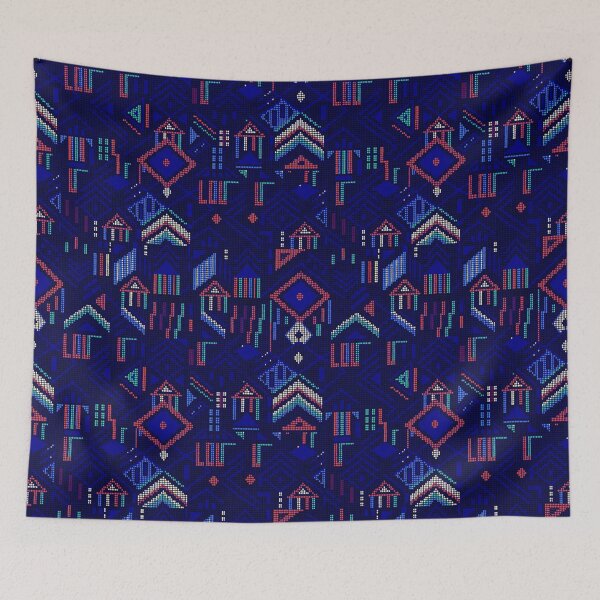 Item preview, Geo beaded pattern with an ethnic look  designed and sold by Silvia  Ospina.
