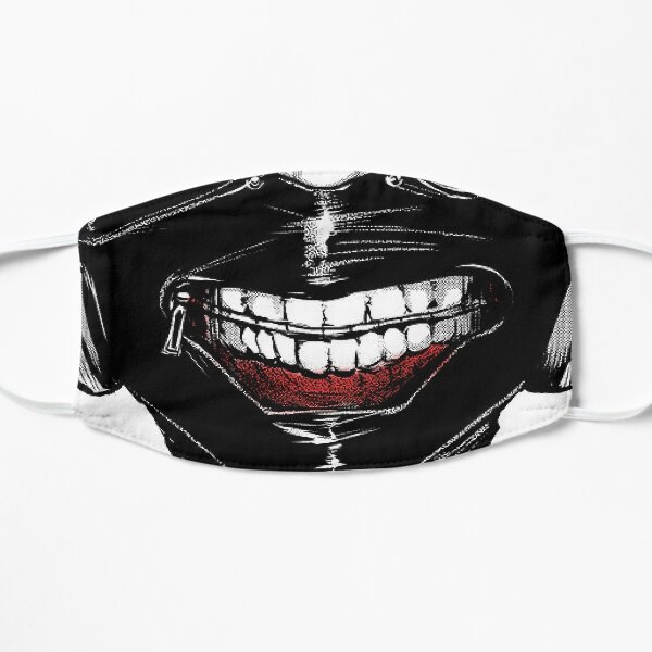 Ghoul Face Masks Redbubble - ghoul mouth mask roblox