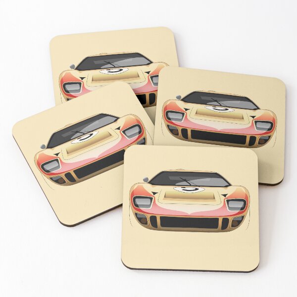 Item preview, GT40 Orange designed and sold by Alt_ Illustrations.