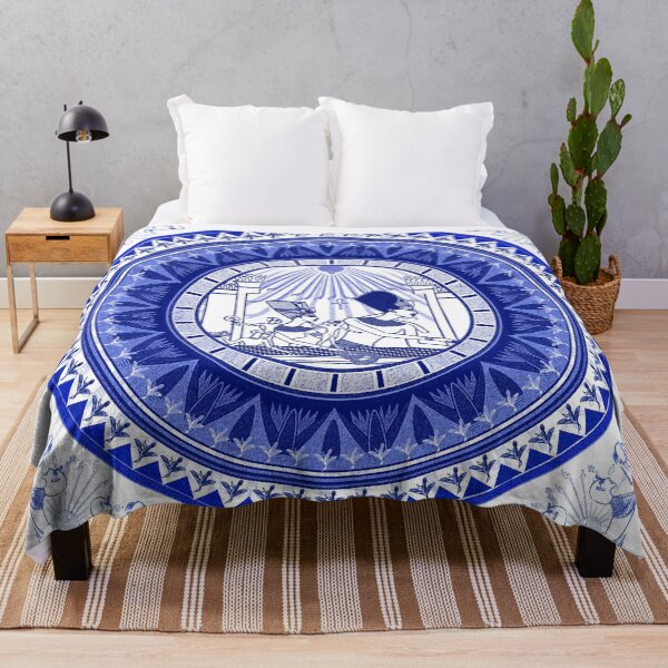 Item preview, Egyptian Blue and White Nefertiti & Akhenaten (SPODE INSPIRED) designed and sold by Curtis Ryan Woodside Productions.