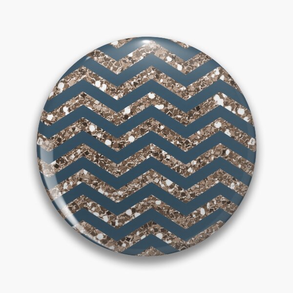 Item preview, French navy antique gold geo designed and sold by peggieprints.