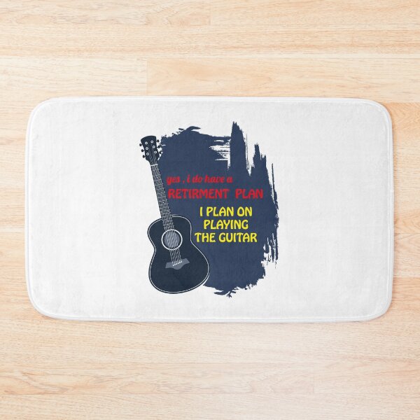 Item preview, My Retirement Plan Guitar designed and sold by bkjournaly2020.