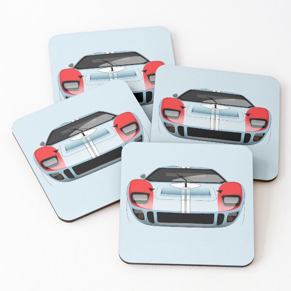 Item preview, GT40 Blue designed and sold by Alt_ Illustrations.