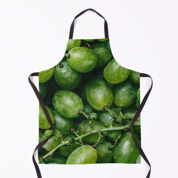 Item preview, Green grapes pattern fresh vineyard grapevine photo art designed and sold by conceptDVS.