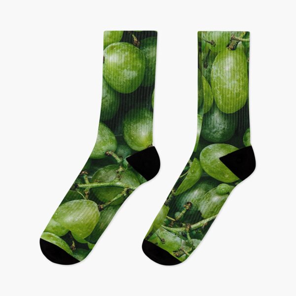 Item preview, Green grapes pattern fresh vineyard grapevine photo art  designed and sold by conceptDVS.