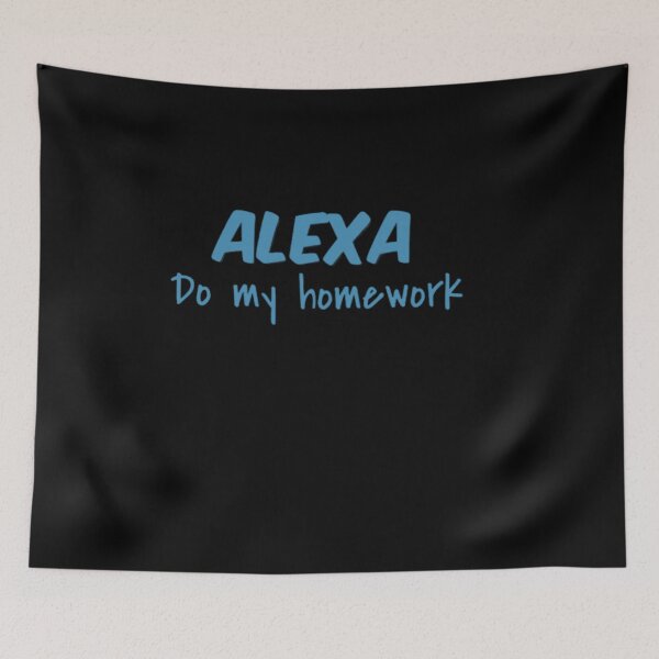 Item preview, ALEXA Do my homework, Funny T-shirt , Humour T-shirt ,Funny tee for Students, Funny Joke Kids Youth T-Shirt designed and sold by Just Smile.