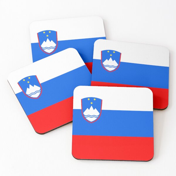 Item preview, Slovenia square flag designed and sold by P-I-R.