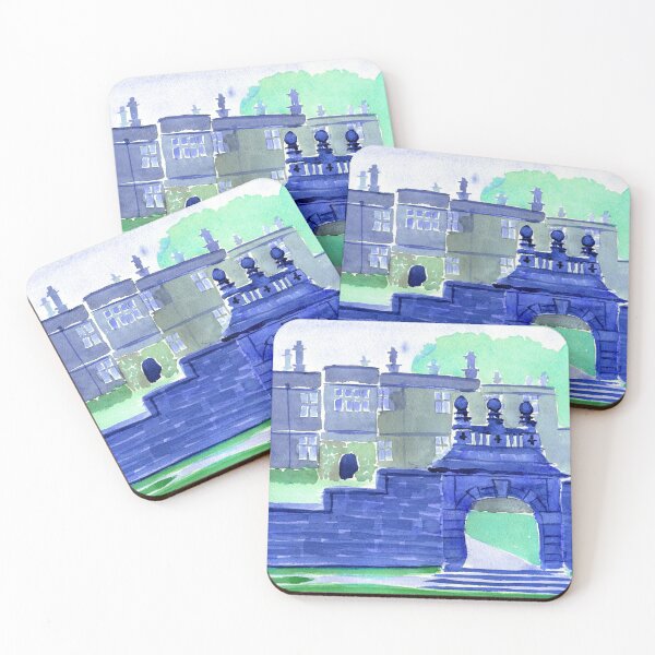 Item preview, Watercolour of Tissington Hall, Derbyshire designed and sold by WaterGardens.