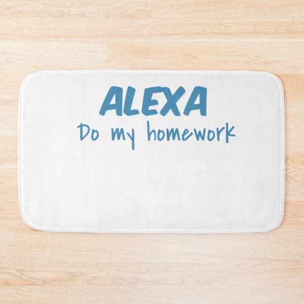 Item preview,  ALEXA Do my homework, Funny T-shirt , Humour T-shirt ,Funny tee for Students, Funny Joke Kids Youth T-Shirt designed and sold by Just Smile.