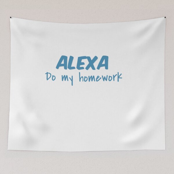 Item preview,  ALEXA Do my homework, Funny T-shirt , Humour T-shirt ,Funny tee for Students, Funny Joke Kids Youth T-Shirt designed and sold by Just Smile.