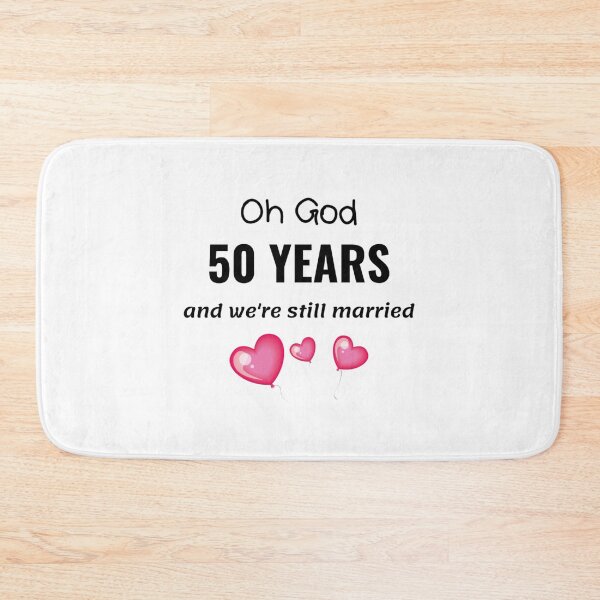Item preview, 50th Anniversary Gift Wedding Funny for Him or Her designed and sold by TheGreekGuy.