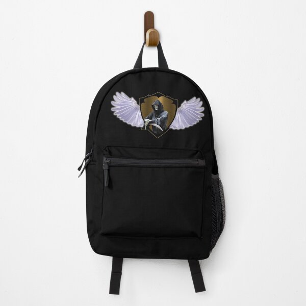 Item preview, Halloween winged reaper shield design designed and sold by That Store With the Fun Stuff.