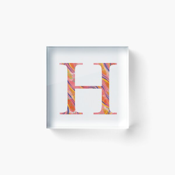 Item preview, ‘H’ Monogram Initial Lettering designed and sold by misterletterman.
