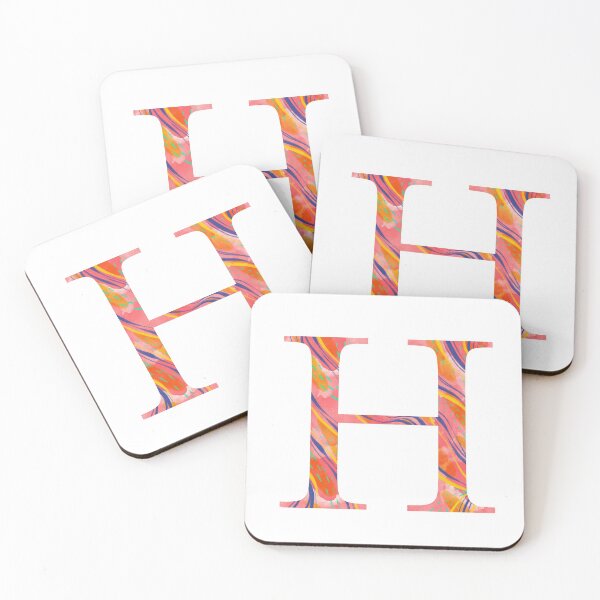Item preview, ‘H’ Monogram Initial Lettering designed and sold by misterletterman.