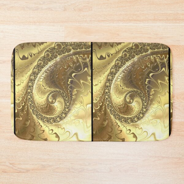Item preview, Fractal Gold - noble trend gift idea designed and sold by Myriala.