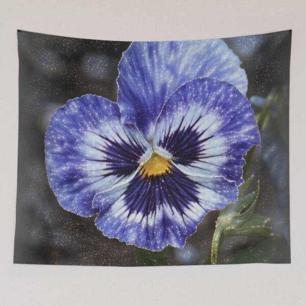 Item preview, Luminous Purple Pansy designed and sold by ReneeKennedy.