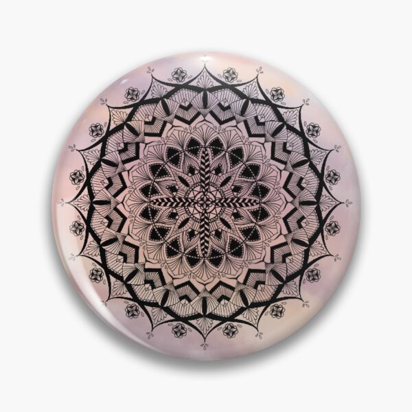Item preview, Feather Mandala Colour designed and sold by WanderAndCreate.