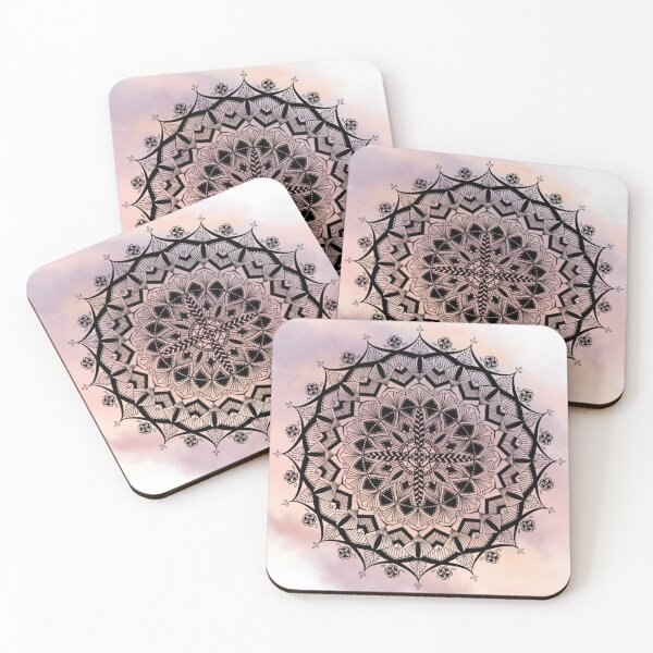 Item preview, Feather Mandala Colour designed and sold by WanderAndCreate.