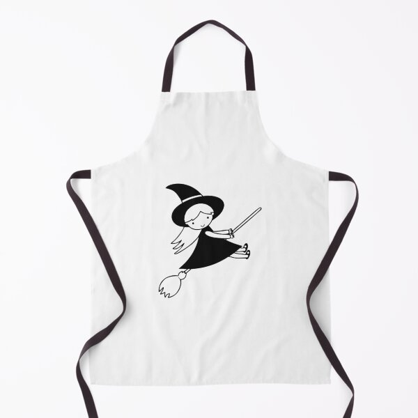 Item preview, Flying Witch Line Art designed and sold by greengoodnich.
