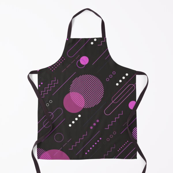 Item preview, Abstract Geometric Shapes Pattern in Purple designed and sold by anabear-art.