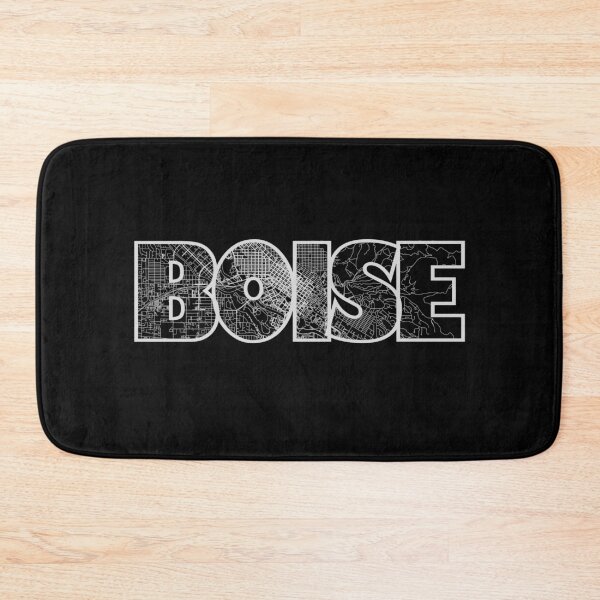 Item preview, Boise Idaho Street Map designed and sold by thestreetslocal.