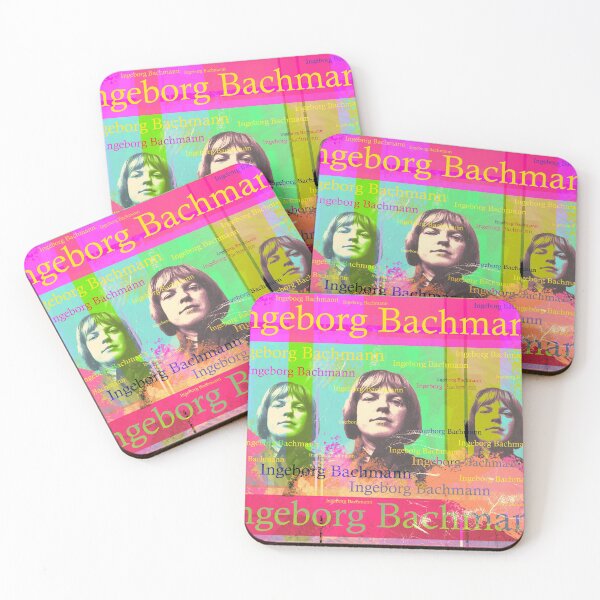 Item preview, Ingeborg Bachmann Portrait, well-known writer designed and sold by Mauswohn.
