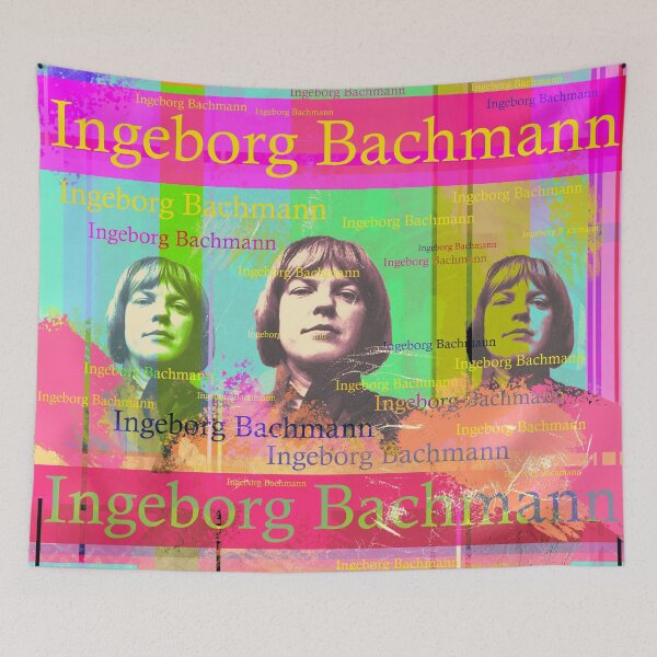 Item preview, Ingeborg Bachmann Portrait, well-known writer designed and sold by Mauswohn.