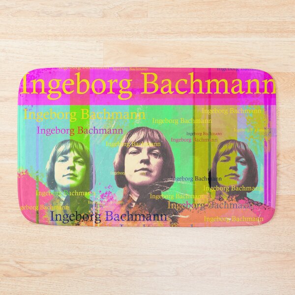 Item preview, Ingeborg Bachmann Portrait, well-known writer designed and sold by Mauswohn.