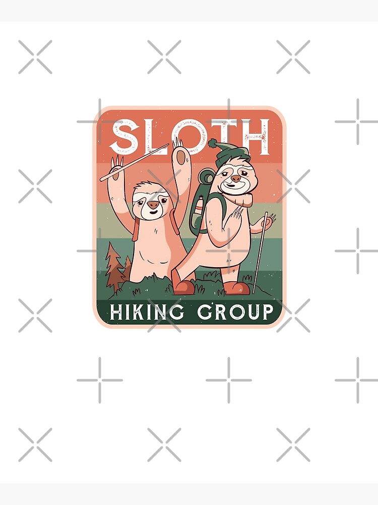 SLOTH HIKING CLUB CAMPING CAMP by iBruster