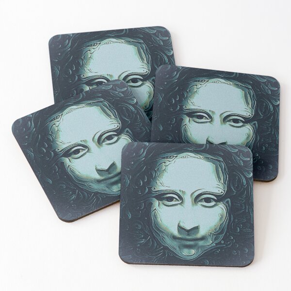 Item preview, Wirly Mona  designed and sold by Donkey's Salad.