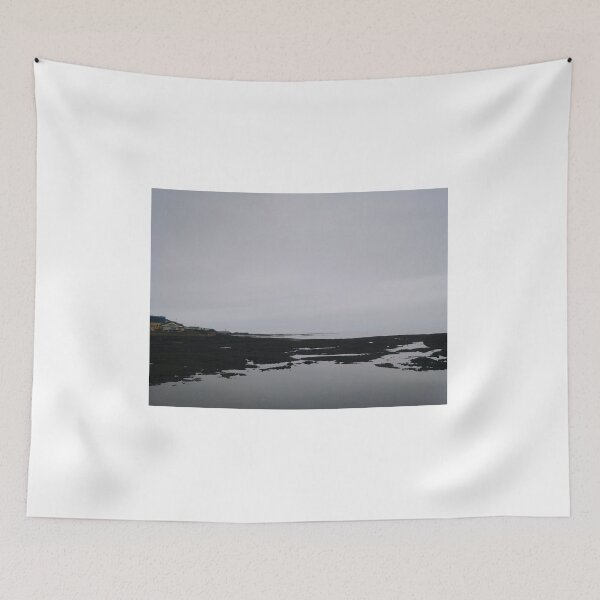 Item preview, Peaceful Jeju beach on a cloudy day evening. designed and sold by human8891.