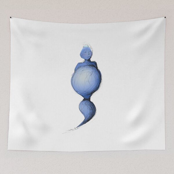 Item preview, Sad Blue Genie designed and sold by ruthlessness13.