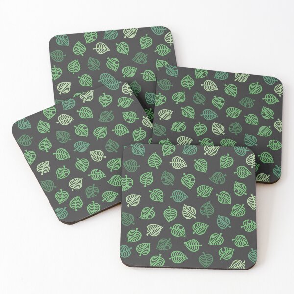 Item preview, Nook Leaf Aloha Logo - Green on Grey designed and sold by TheMajesticGoat.