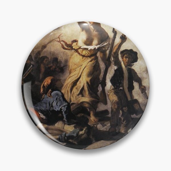 Item preview, Liberty leading the people painting by Delacroix famous masterpieces designed and sold by conceptDVS.