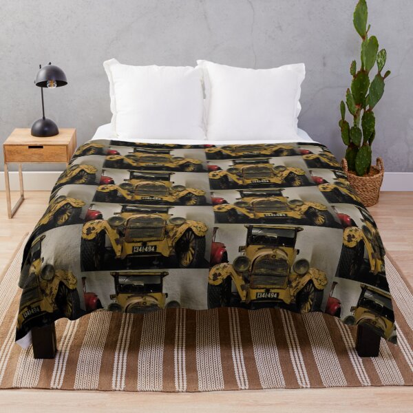 Item preview, The yellow rusty vintage car designed and sold by Andyt.