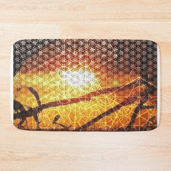 Item preview, Sunset Geometry | Ferntree Gully designed and sold by webgrrl.