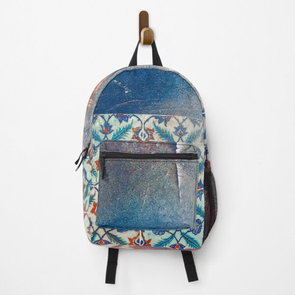 Item preview, Blue, orange, teal, rust, vintage, abstract  designed and sold by modoki.