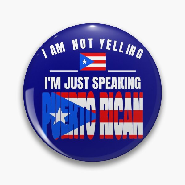 Item preview, Camiseta con la bandera de Puerto Rico "No estoy gritando" designed and sold by PRINTS2HOT.